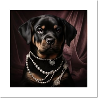 Opulent Rottweiler Posters and Art